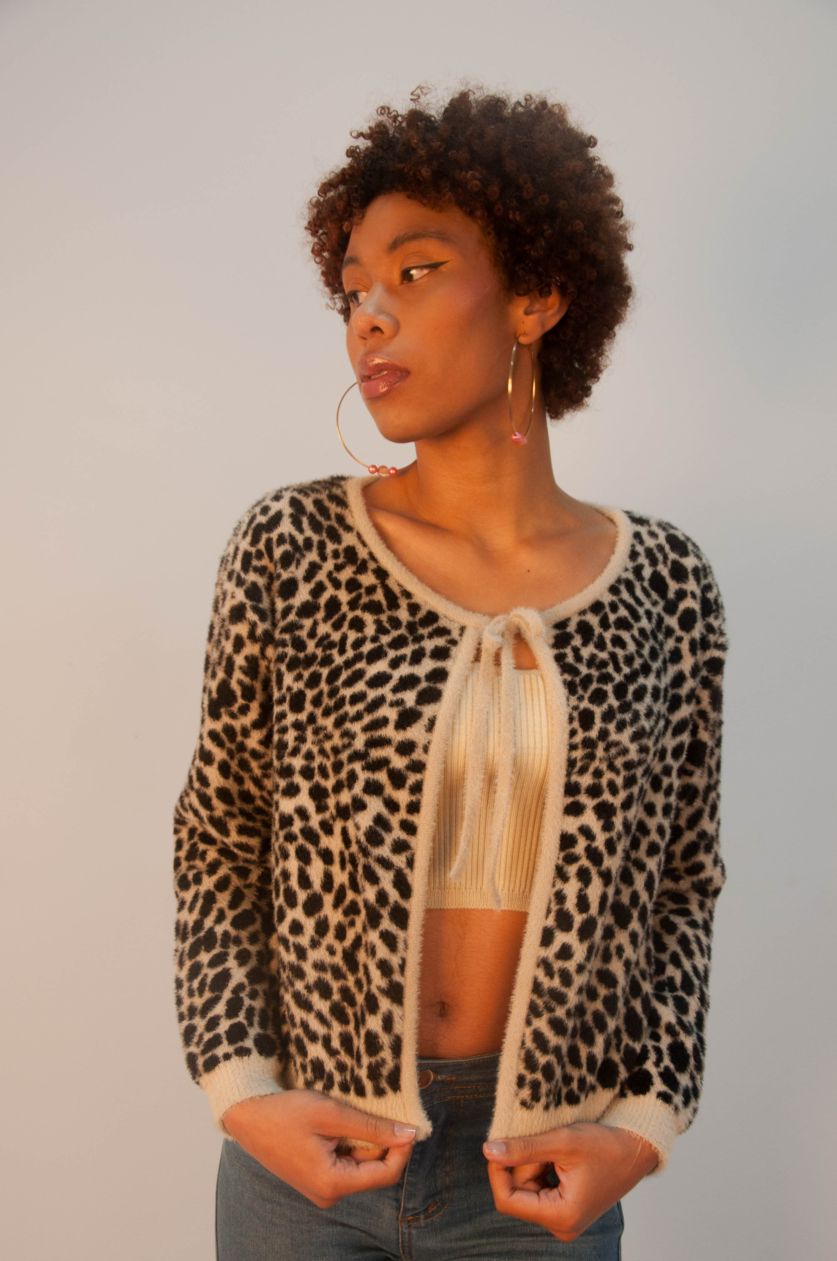Cardigans Leoparda