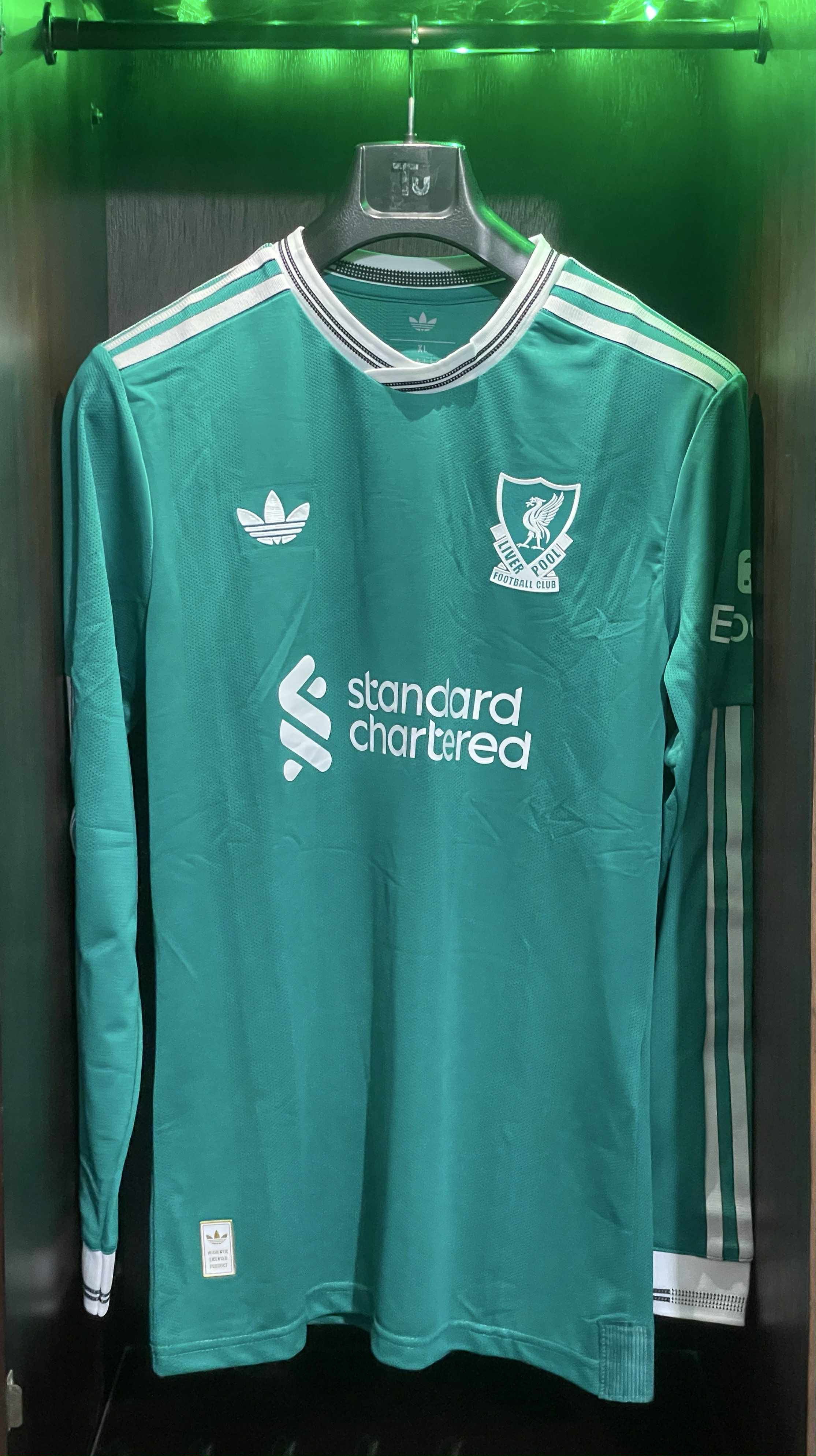 Liverpool FC 3rd Kit 2025 Long Sleeve Jersey(Player Edition)