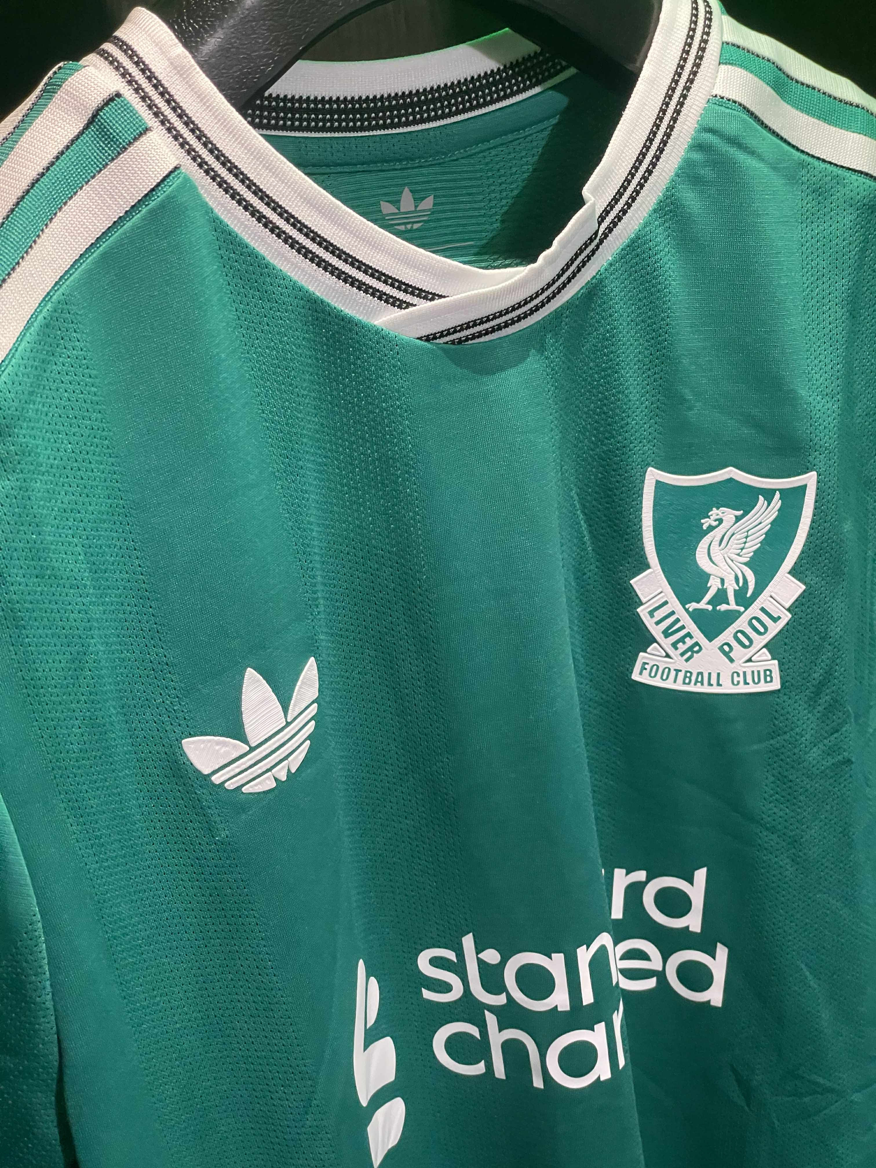 Liverpool FC 3rd Kit 2025 Long Sleeve Jersey(Player Edition)