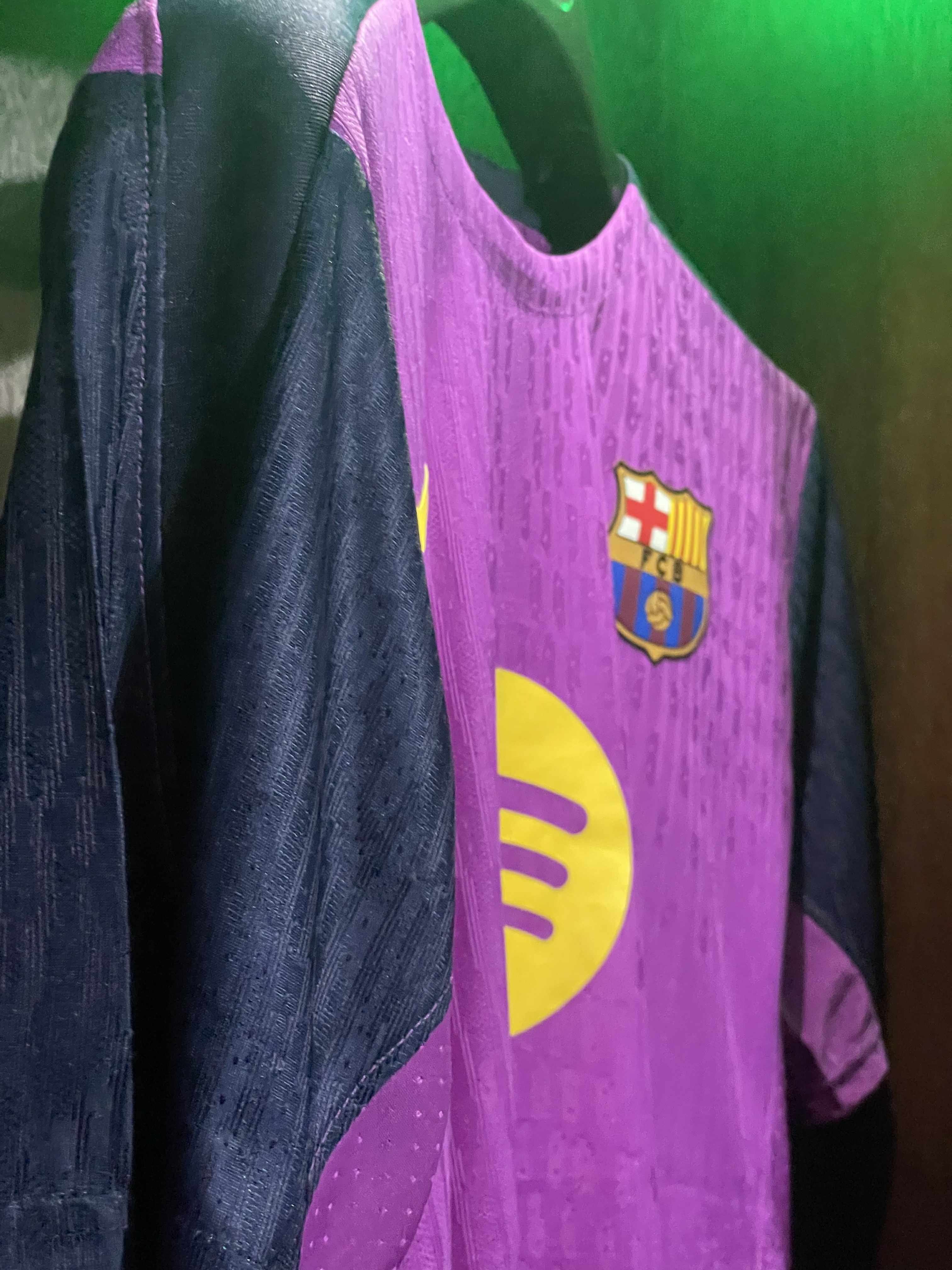 FC Barcelona Purple Football Jersey Training Kit (Player Edition)
