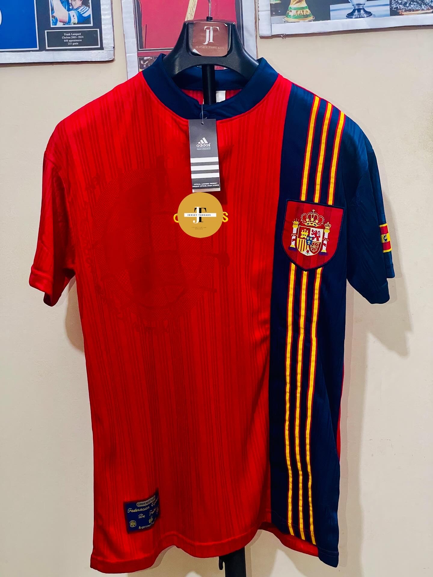 Spain National Football Team Jersey (Retro)