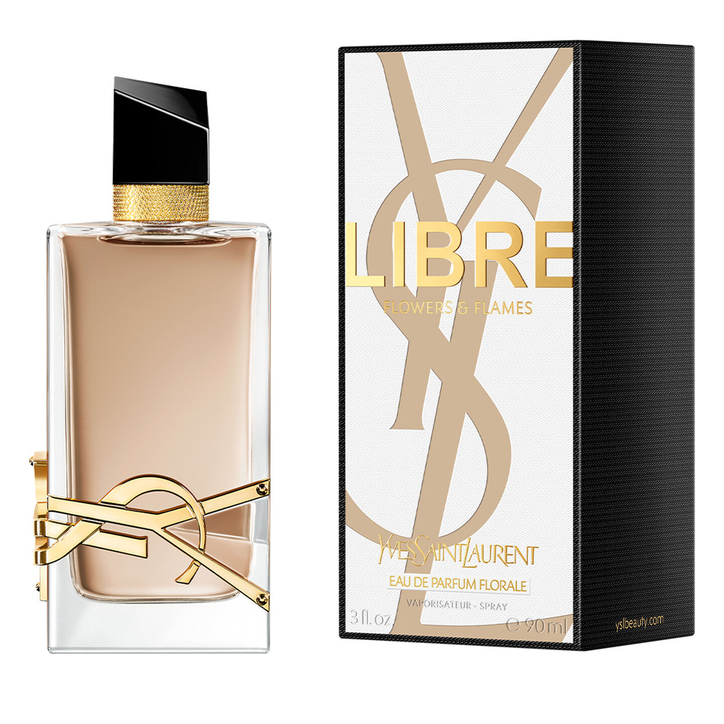 PERFUME FEMININO LIBRE FLOWERS AND FLAMES EAU DE PARFUM 90ML