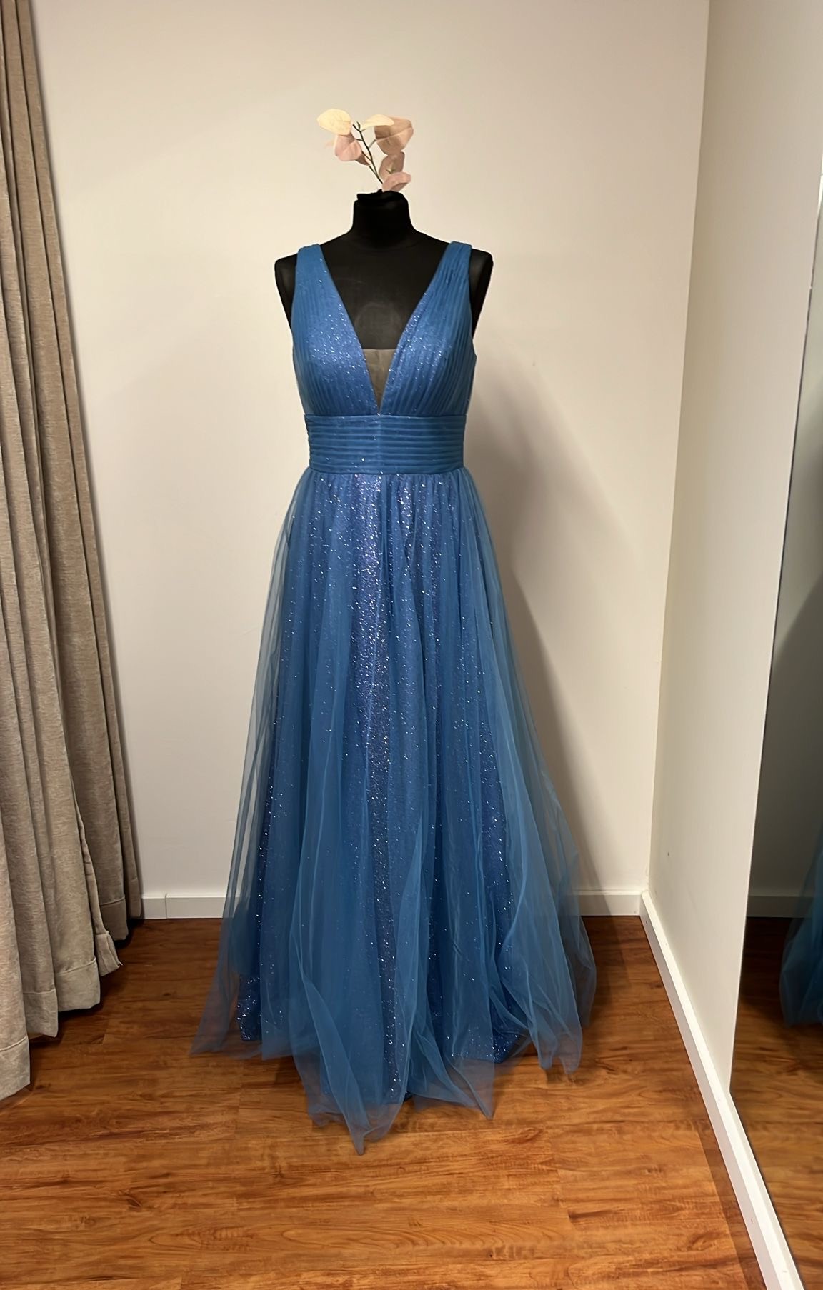 Abendkleid in Blau