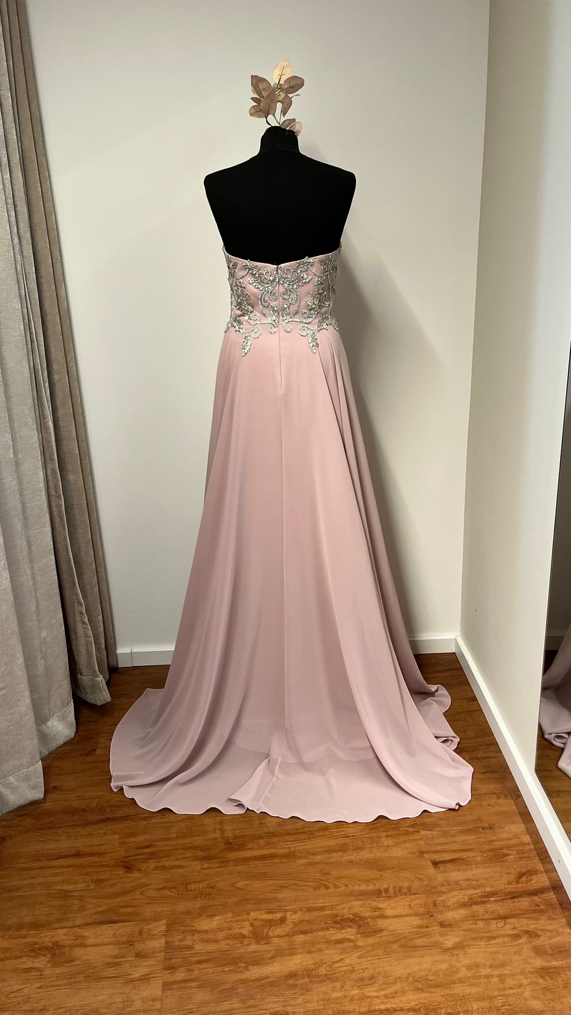 Abendkleid in Rosé