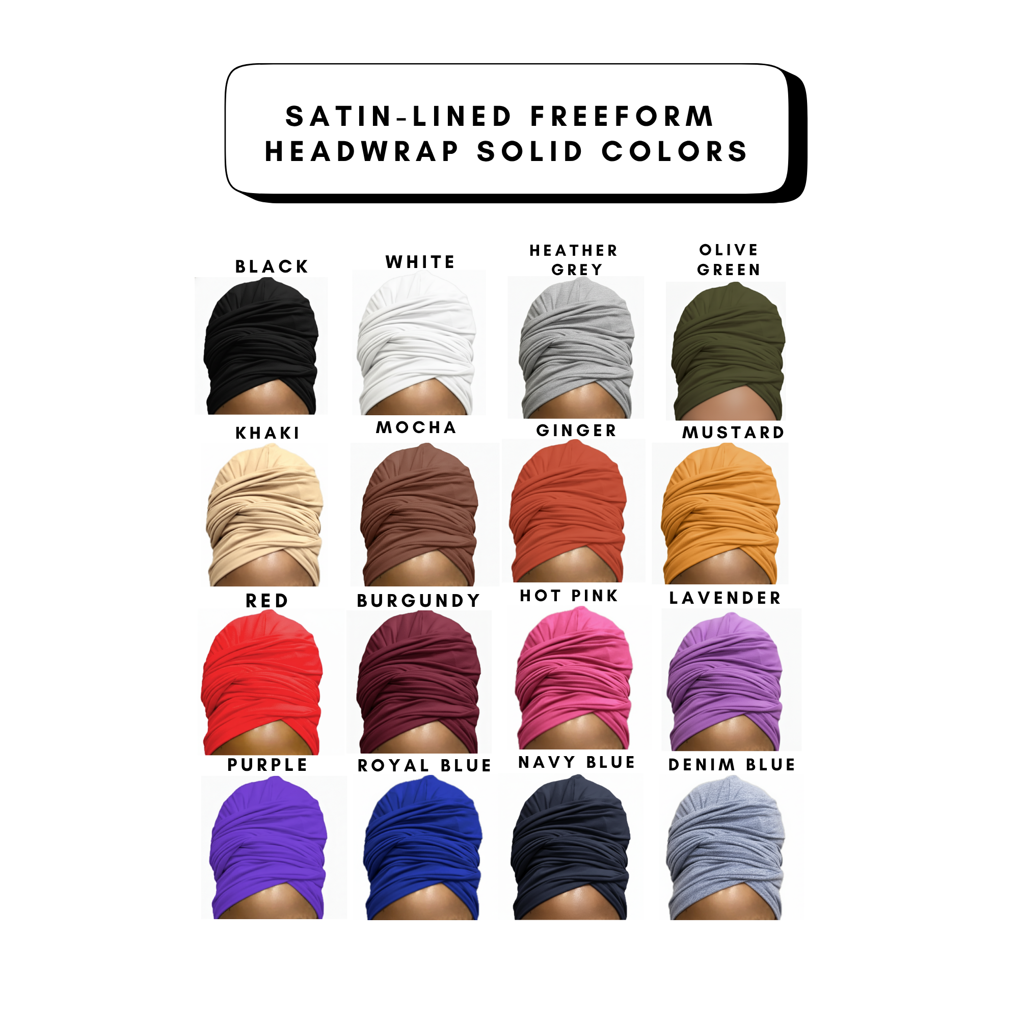FREEFORM HEADWRAP COLLECTION