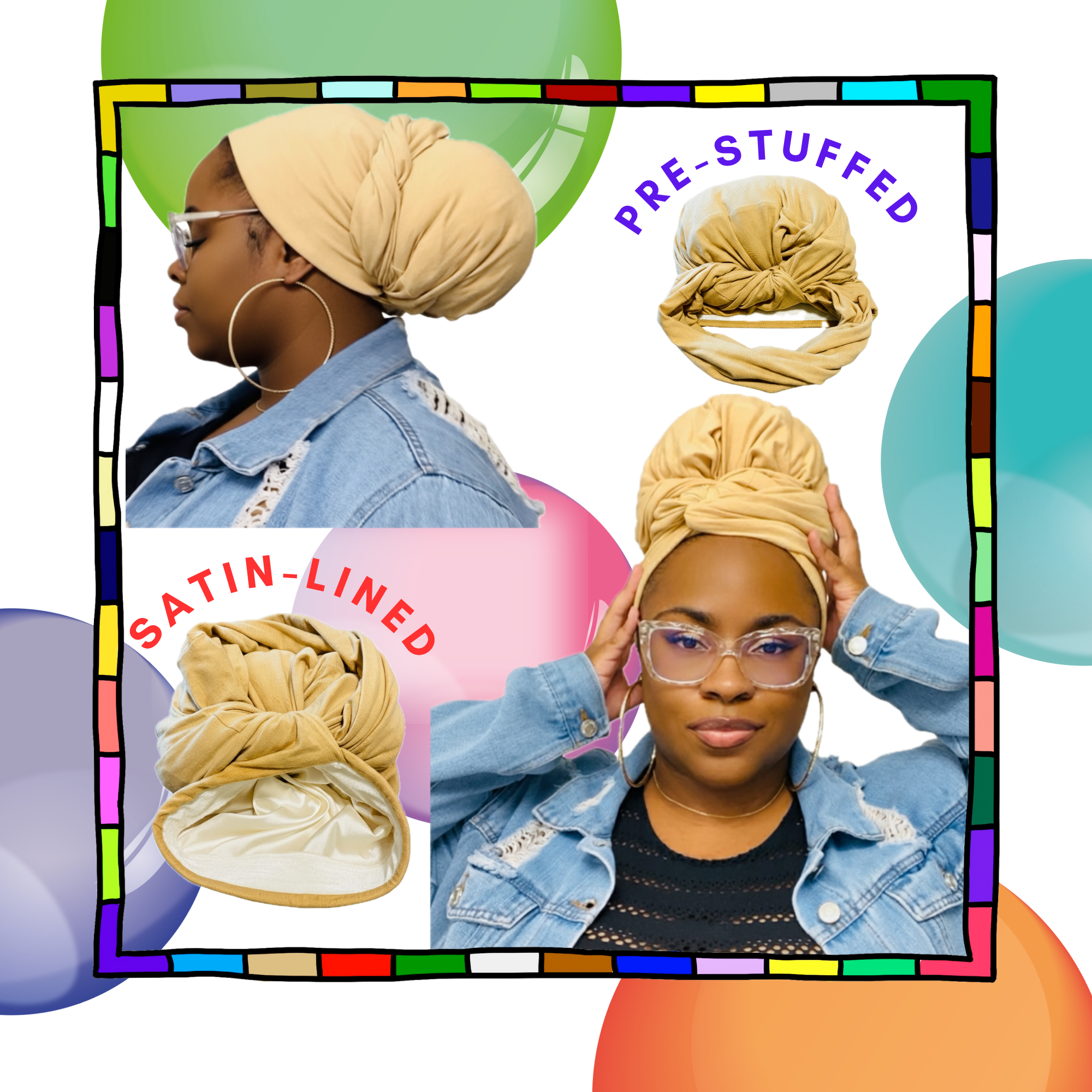 PRE-STUFFED TURBAN COLLECTION