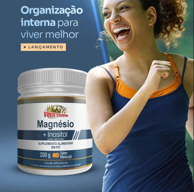 Magnésio + Inositol Suplemento