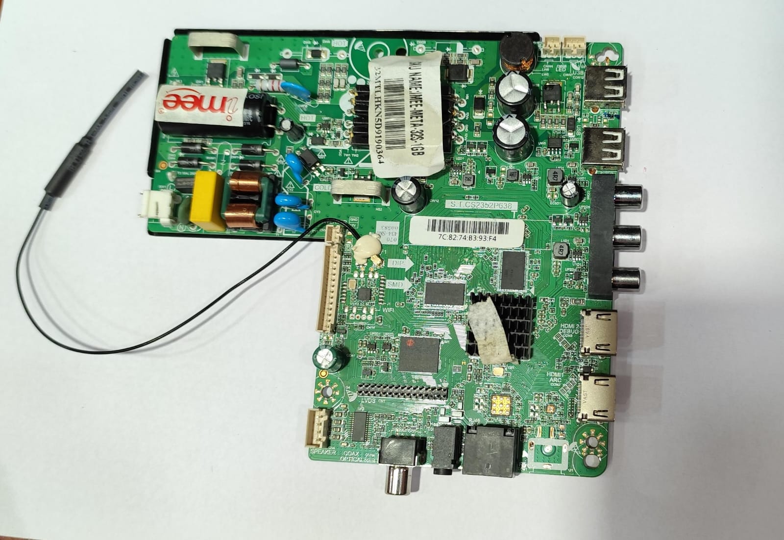 43 1-8 GB three in one hikeen MB- TV Main Board Circuit