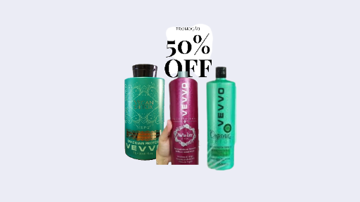 Promoção Compre 1 Progressiva e Ganhe 50% de Desconto na 2ª e 3ª