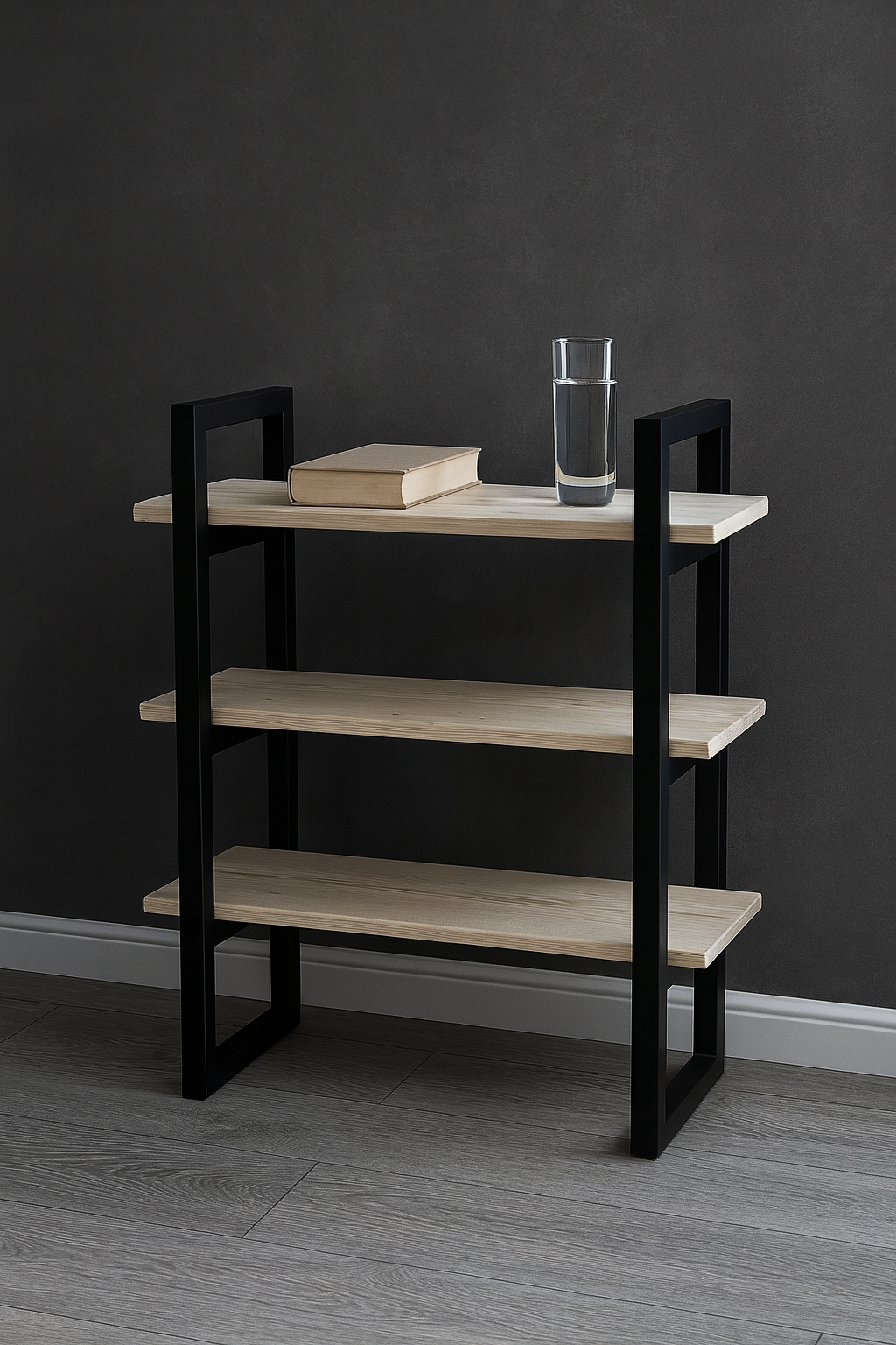 Estantería moderna de madera