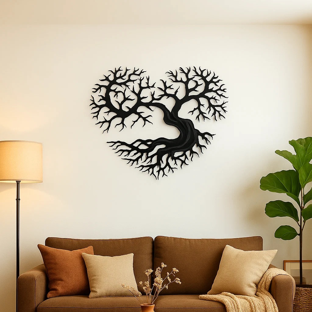 Décoration murale métal - Arbre de vie