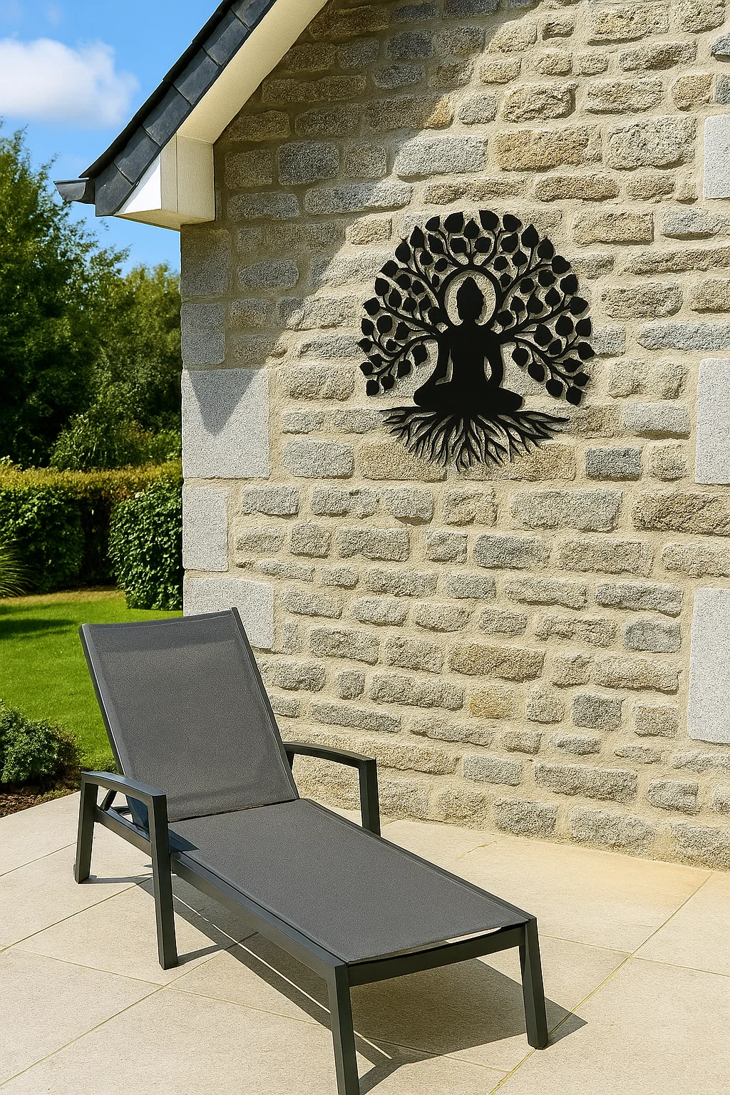 Décoration murale métal - Arbre de vie zen