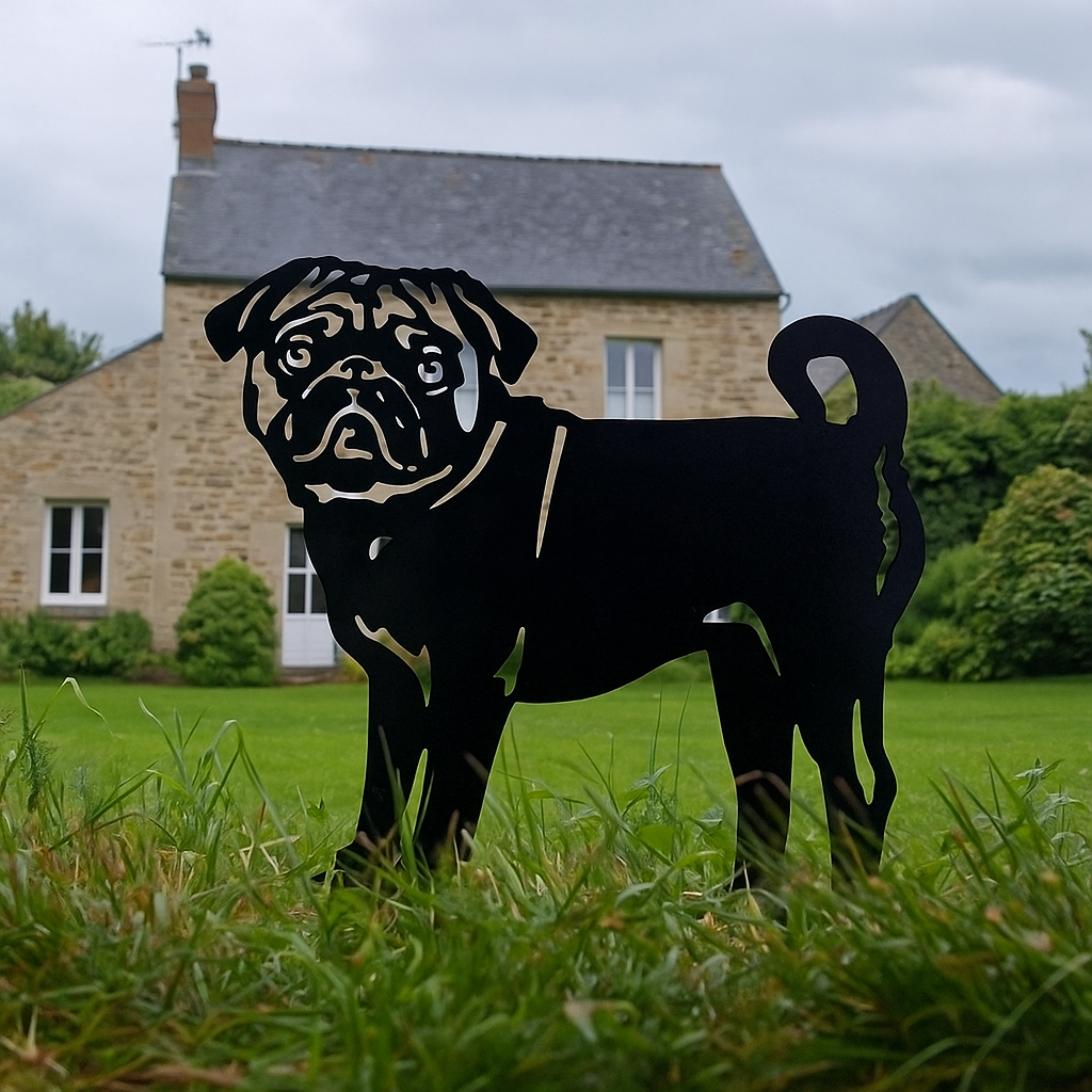 Carlin - statue de jardin - 44x38