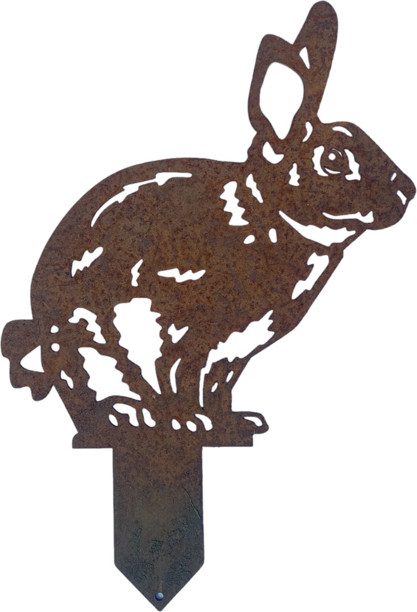 Lapin - statue de jardin - 33x31