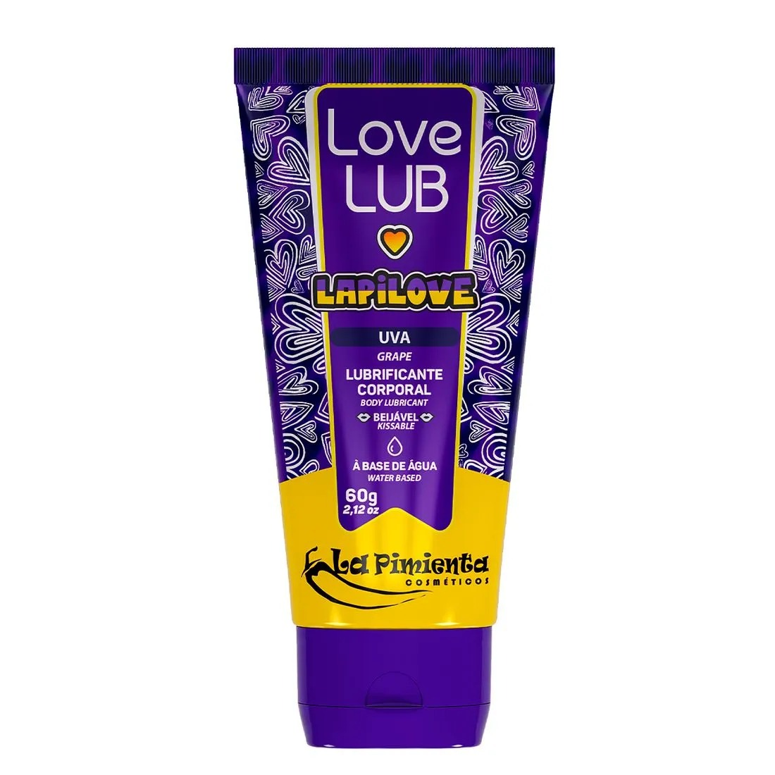 Love Lub LapiLove Lubrificante Corporal Beijável 60g La Pimienta
