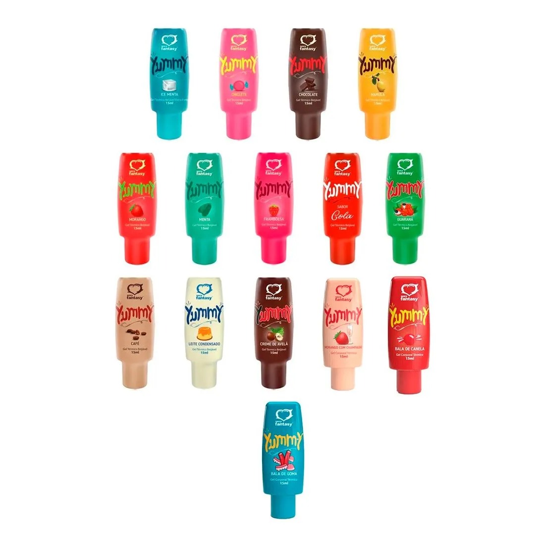 Gel Térmico Beijável Yummy 15ml Sexy Fantasy