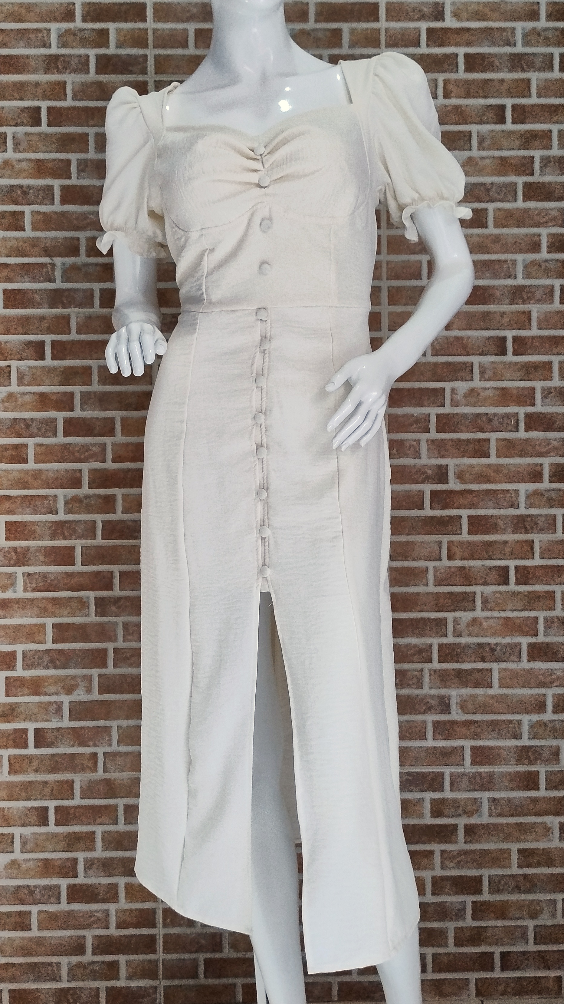 Vestido largo blanco