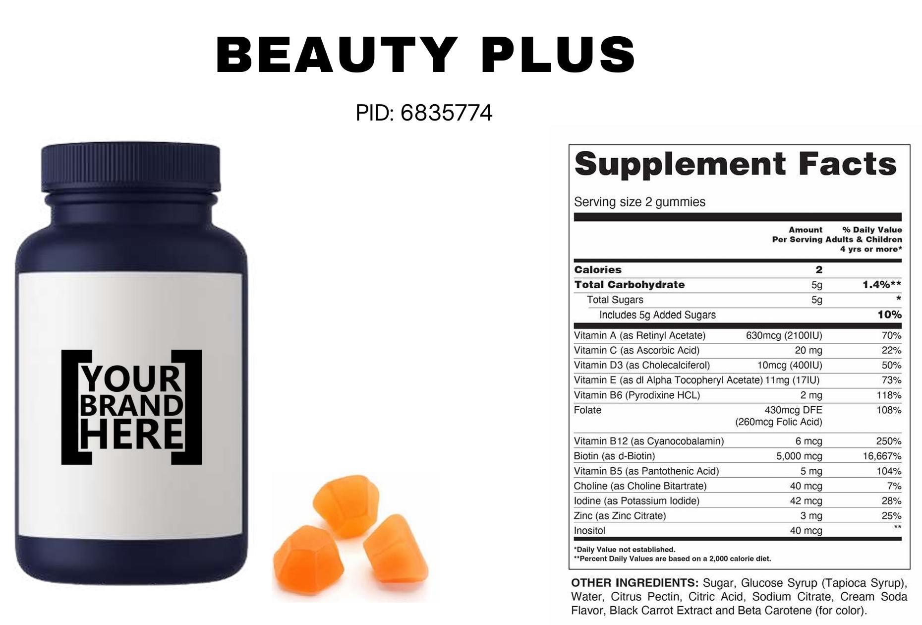 Beauty Plus Gummies