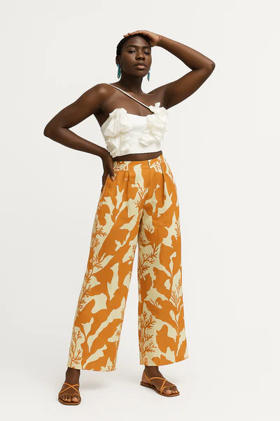 Tropical Breeze Palazzo Pants 