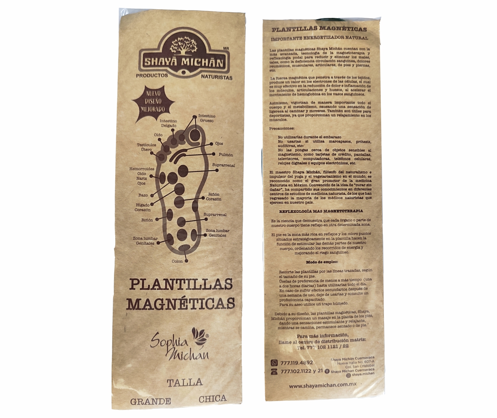 Plantillas Magnéticas Shaya Michan