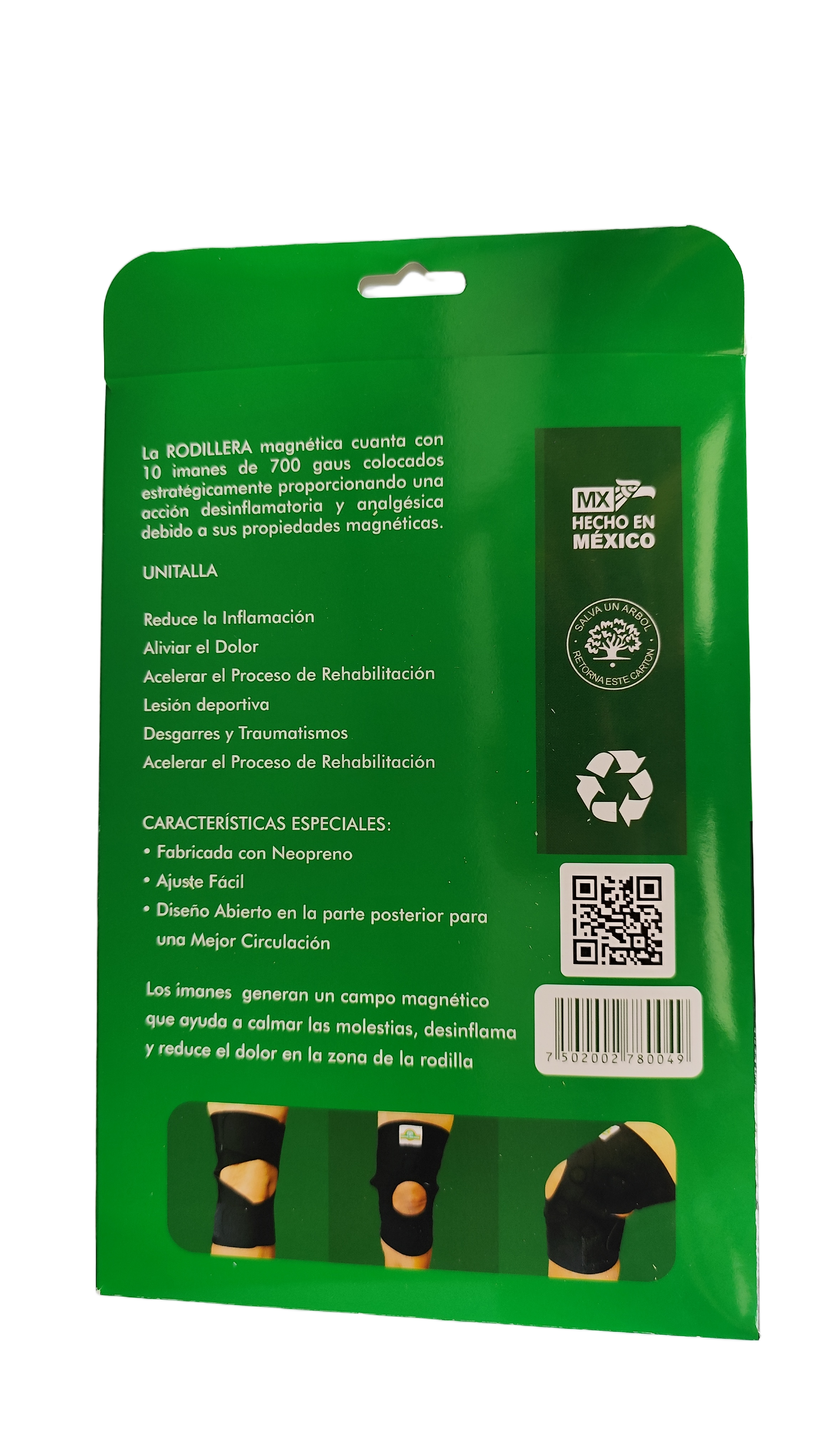 Rodillera Magnética Shaya Michan