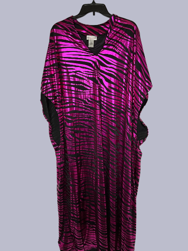 Auntie Zebra Print Kaftan