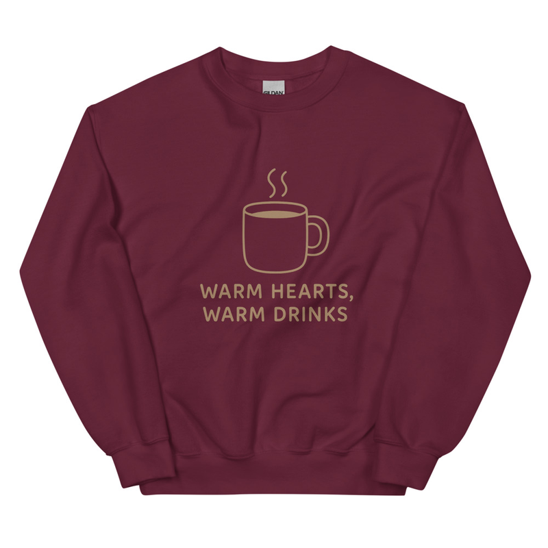 Warm Heart Warm Drinks Sweatshirt