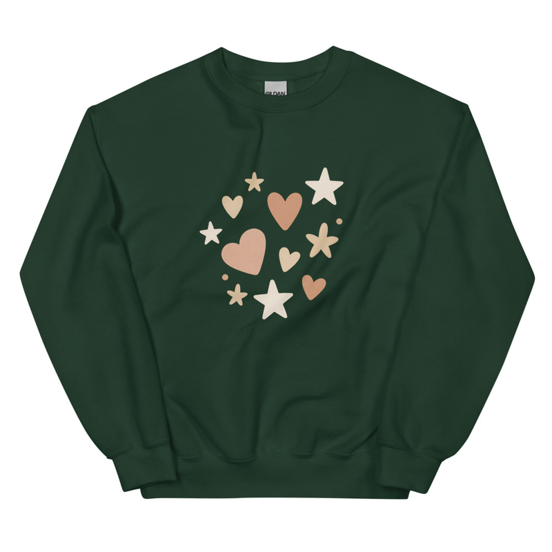 Stars and Hearts Sweatshirt