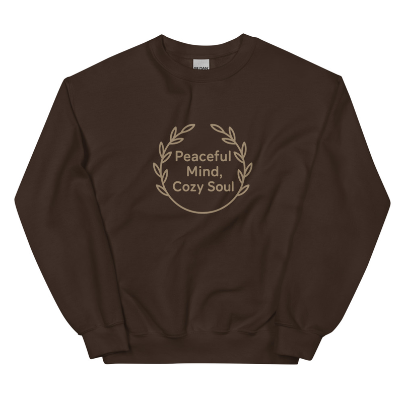 Peaceful Mind, Cozy Soul Sweatshirt