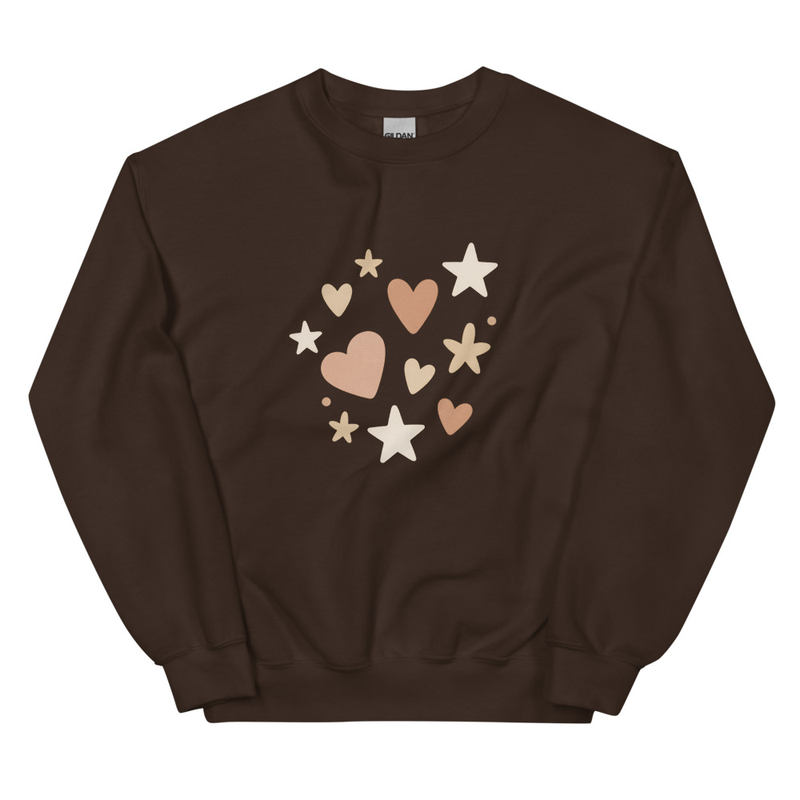 Stars and Hearts Sweatshirt