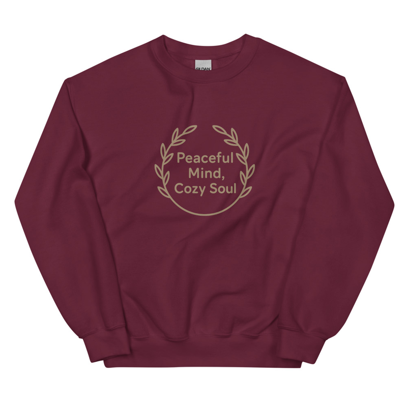 Peaceful Mind, Cozy Soul Sweatshirt