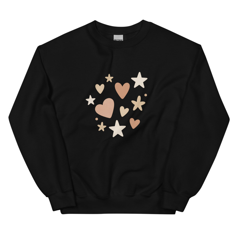 Stars and Hearts Sweatshirt