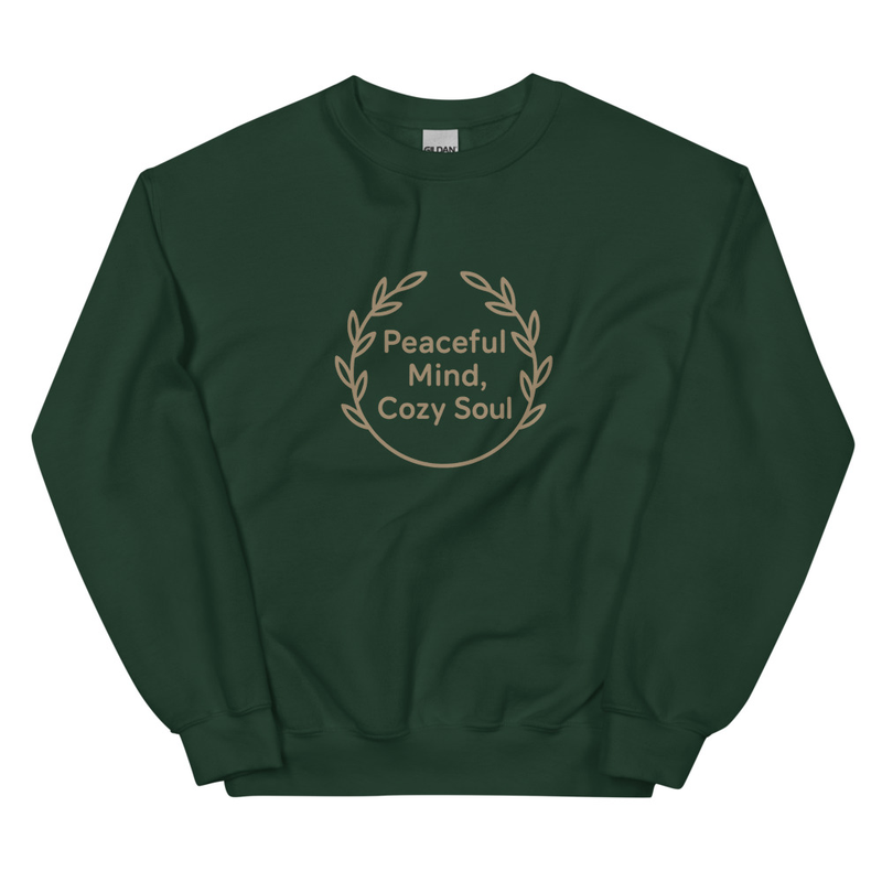 Peaceful Mind, Cozy Soul Sweatshirt