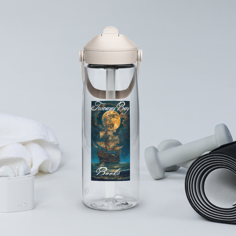 Tuscany Bay Books Water Bottle