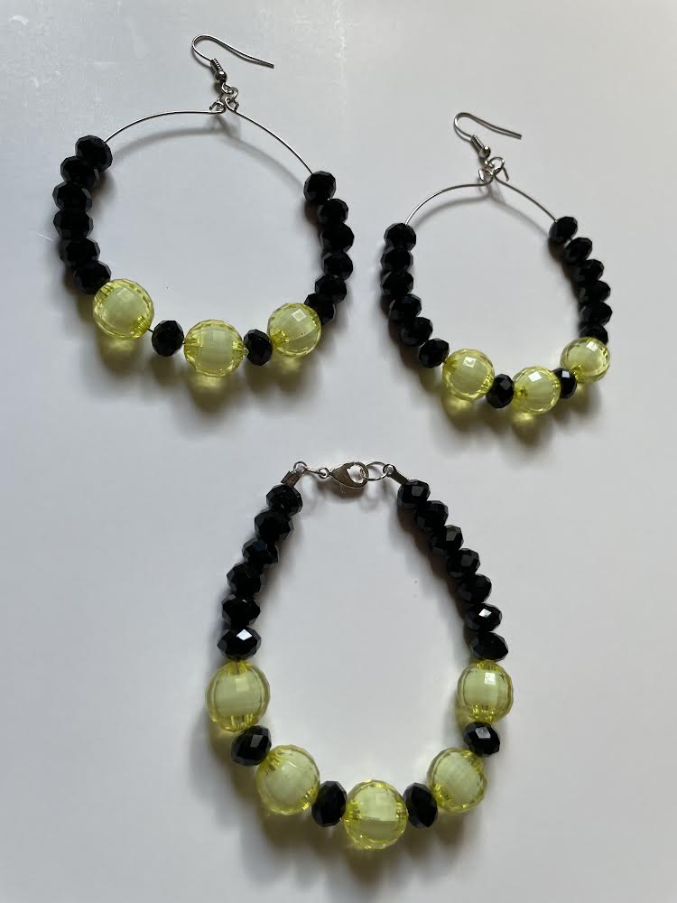 Handmade Bead Jewelry Set
