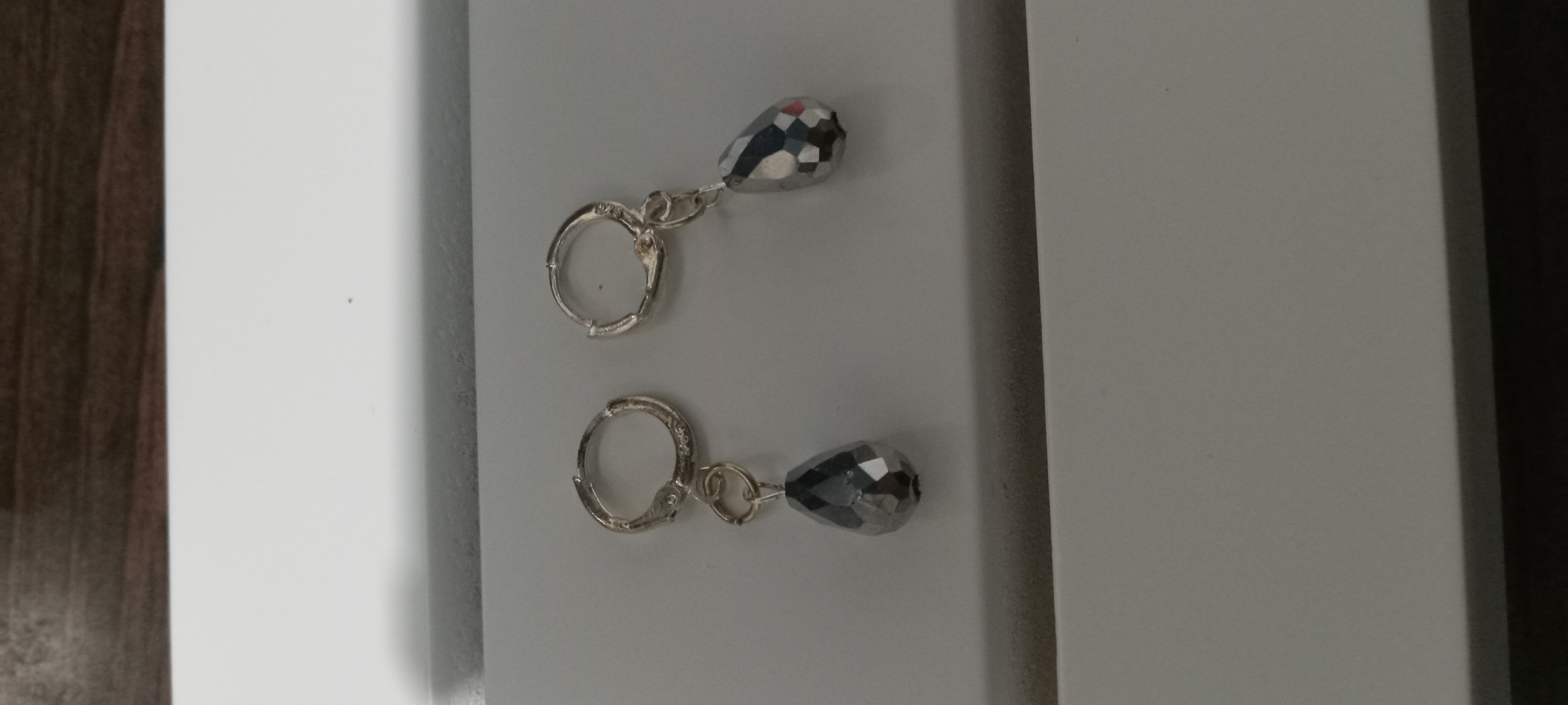 Silver Drop Earrings