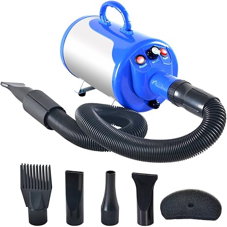 SHELANDY Groomer Partner Pet Hair Force Dryer Dog Grooming Blower with Heater