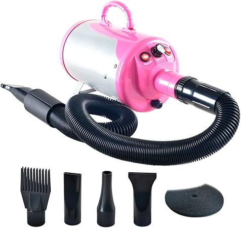 SHELANDY Groomer Partner Pet Hair Force Dryer Dog Grooming Blower with Heater