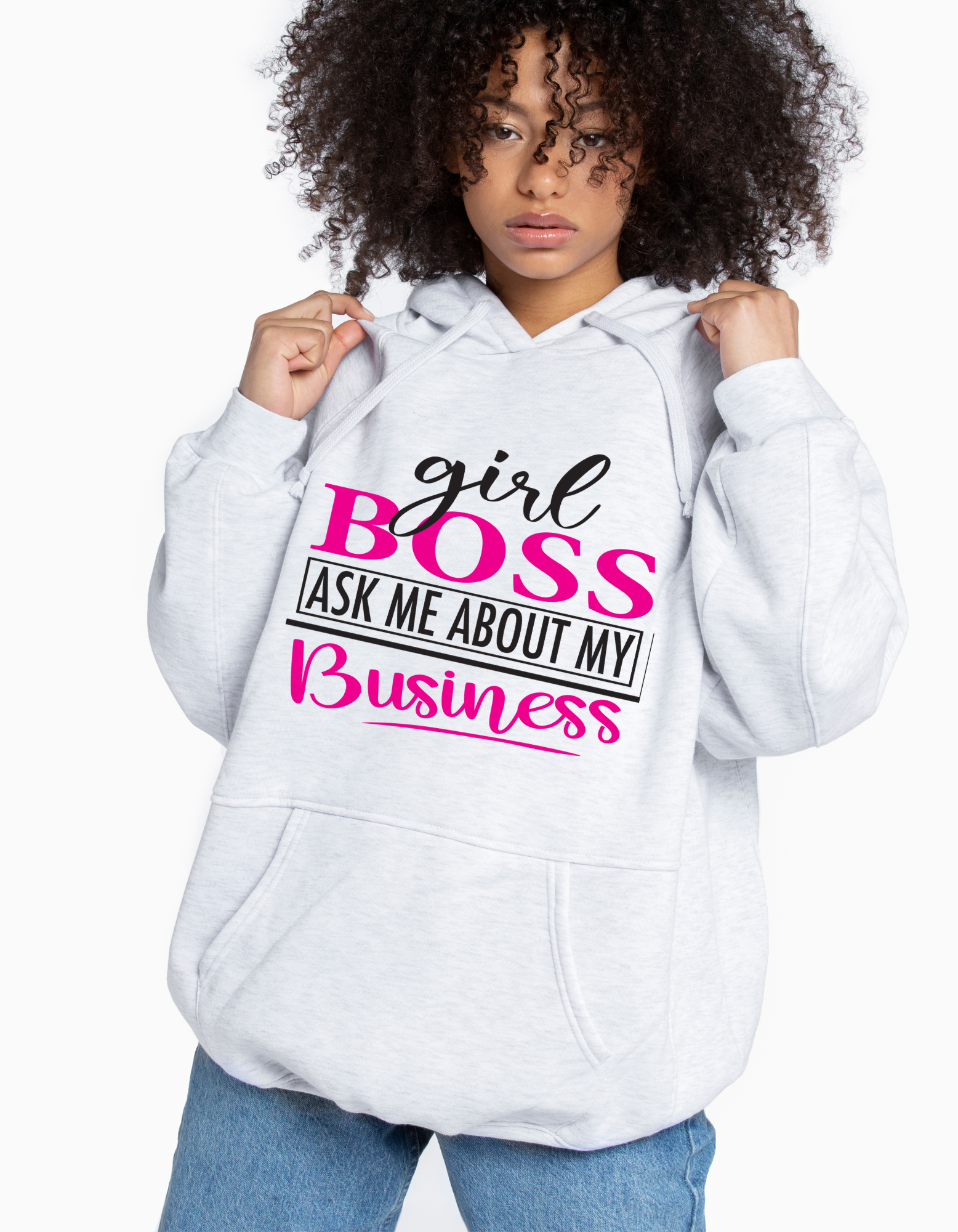 Girl Boss Statement Hoodie