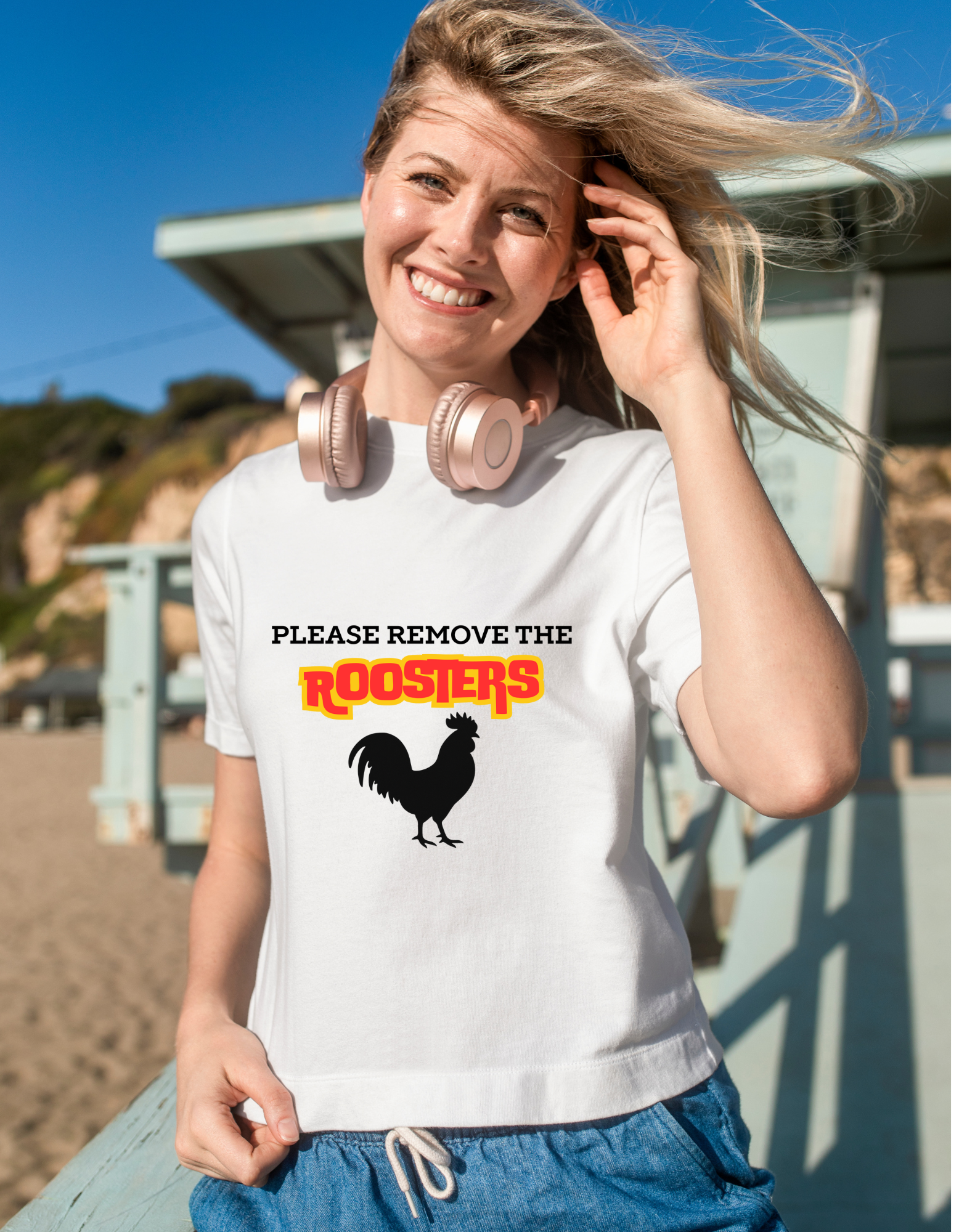 Please Remove The Roosters T-Shirt