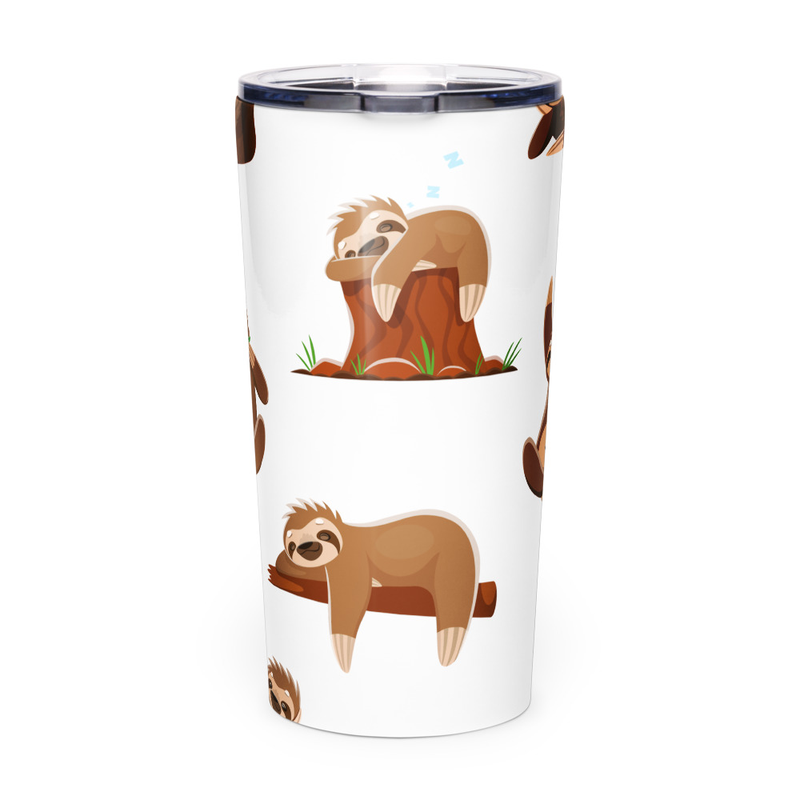 Sloth Stainless Steel Tumbler