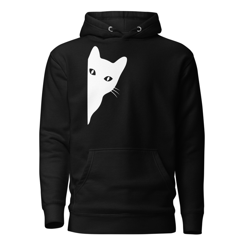 Unisex Cozy Cat Charm Coat Hoodie