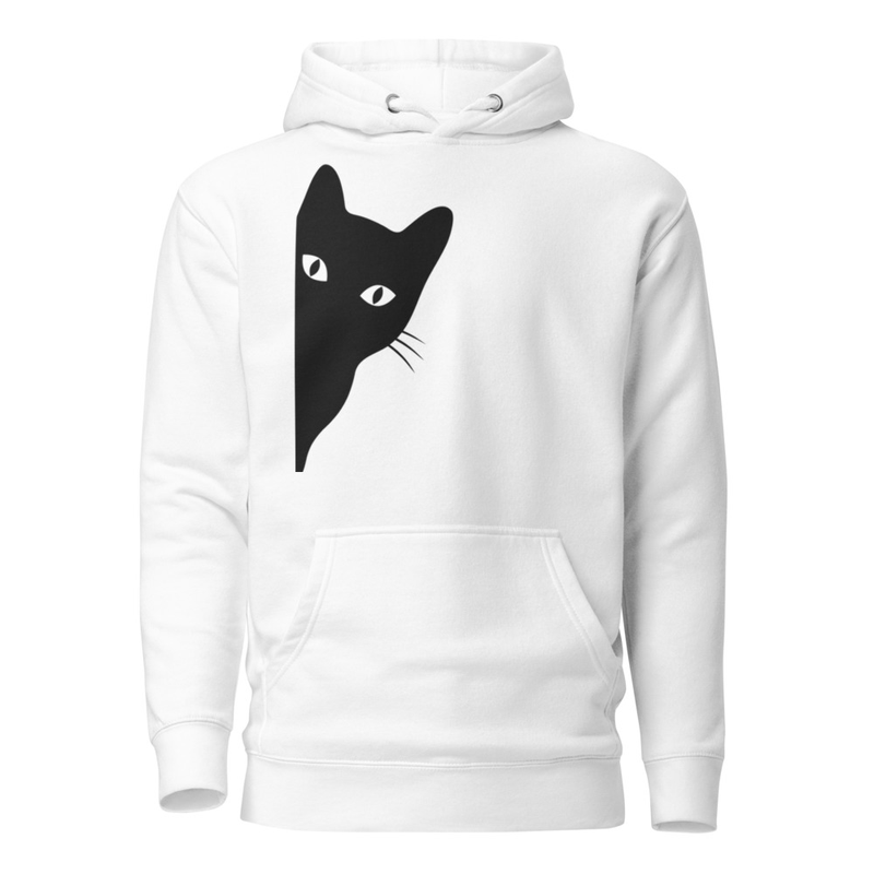 Cozy Cat Charm Coat Unisex Hoodie