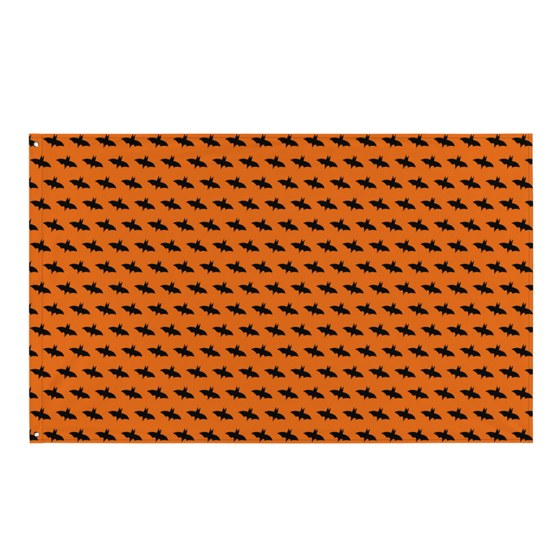 Spooky Bat Halloween Flag