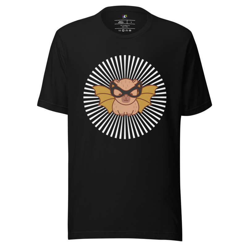 Winged Capybara Unisex t-shirt