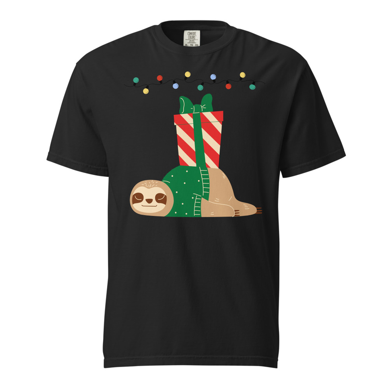 Unisex "Have a Slothy Christmas" t-shirt