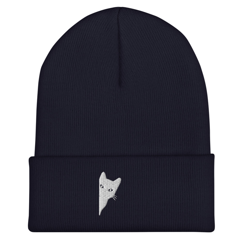 Cat Cuffed Beanie