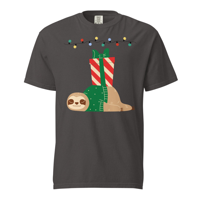 Unisex "Have a Slothy Christmas" t-shirt