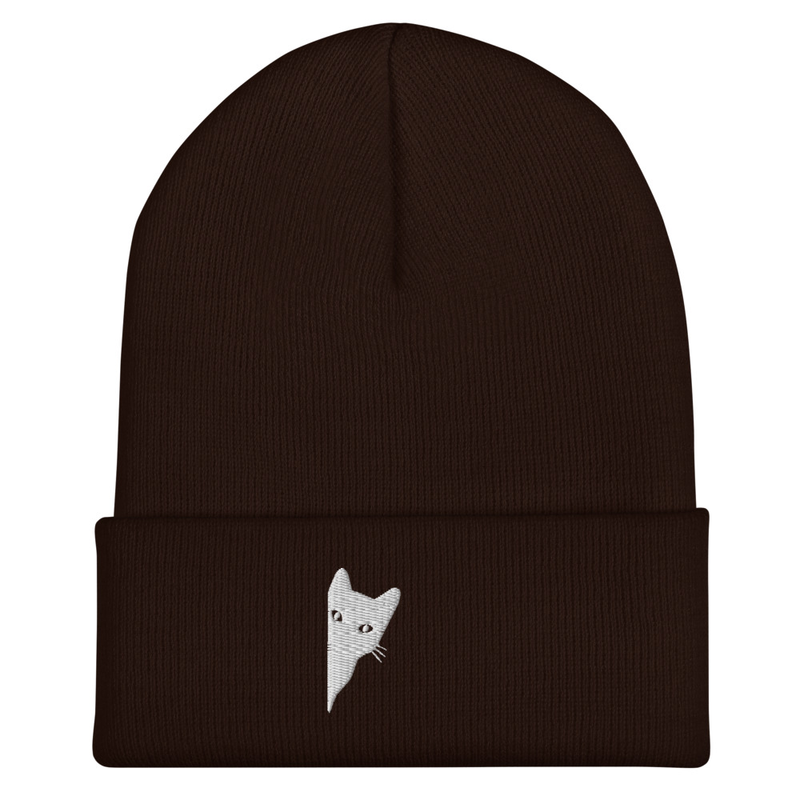 Cat Cuffed Beanie
