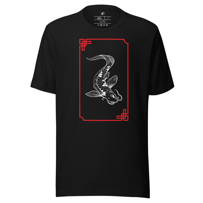 Rising Koi Spirit Tee Unisex t-shirt